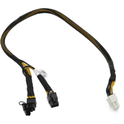 Dell PowerEdge T630 T640 GPU "Y" Split Power Cable (8Pin to 6Pin)