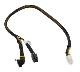 Dell PowerEdge T630 T640 GPU "Y" Split Power Cable (8Pin to 6Pin)