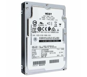 Hitachi Ultrastar C15K600 HUC156060CSS204 600GB SAS 12Gpbs 15K RPM 512N 2.5" NEW