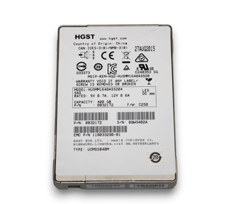HGST Ultrastar SSD1600MM HUSMM1640ASS204 400GB SAS 12Gbps 2.5" SSD
