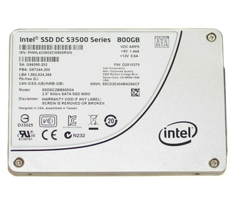 Intel DC S3500 SSDSC2BB800G4 800GB SATA 6Gbps Mix Use 2.5" SSD