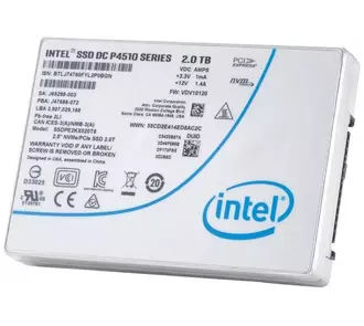 Intel DC P4510 SSDPE2KX020T801 2TB NVME U.2 2.5" SSD NEW