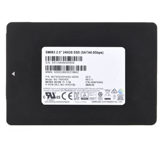 Samsung SM883 MZ7KH240HAHQ 240GB SATA 6Gbps Read Intensive 2.5" SSD 