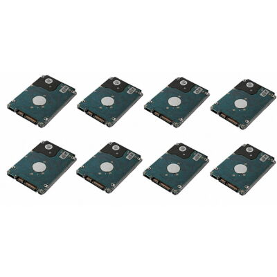 8x 1.2TB 10k 12Gbps SAS HDD NEW + Dell LFF HDD keret