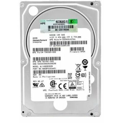 HPE OEM EG0600JETKA Toshiba AL14SEB060N 600GB SAS 12Gbps 10K RPM 2.5