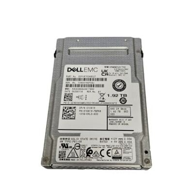 Dell EMC Kioxia KPM6WVUG1T92 1.92TB SAS 24Gbps 2.5